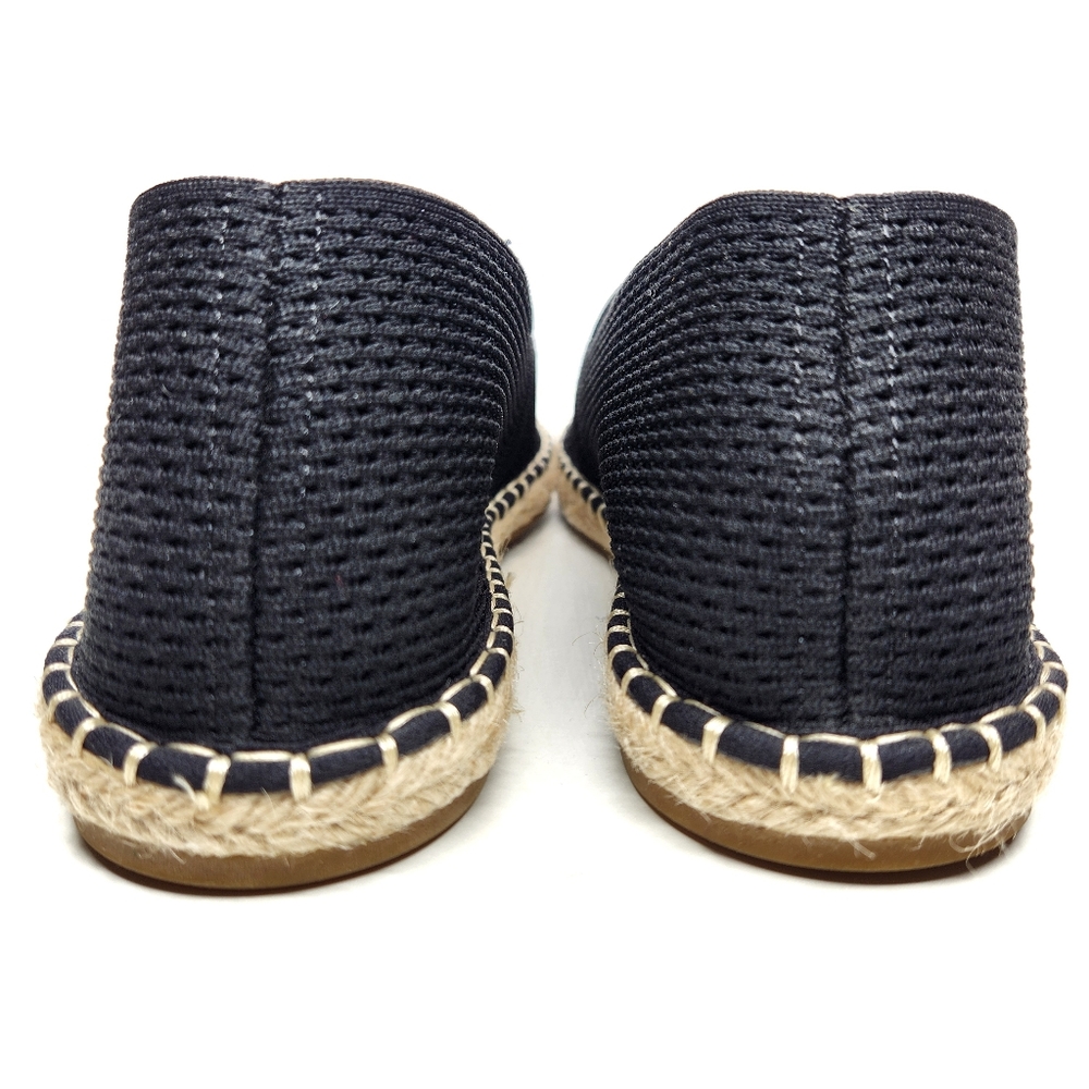 Eileen Fisher Black Canvas Espadrilles Womans 9 - Picture 4 of 7